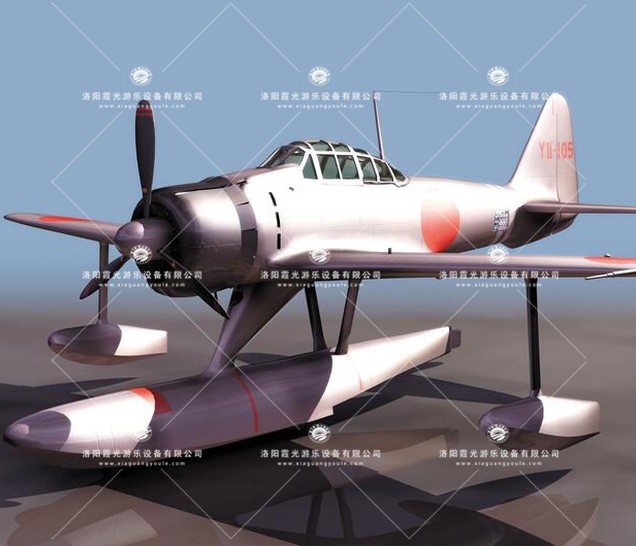覃塘3D模型飞机_
